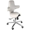 Spacetronik Ergonominis reguliuojamas hokeris SELLA 4 baltas SPC-SE
