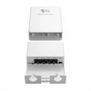 Spacetronik Ethernet PoE prailgintuvas, atsparus vandeniui, 3x SP-EPOEGW32