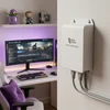 Spacetronik Ethernet PoE prailgintuvas atsparus vandeniui 4x SP-EPOEFW42