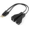 Spacetronik Garso 3,5 mm lizdo ilgintuvas naudojant LAN SPA-A02