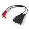 Spacetronik Garso adapteris 2RCA per LAN kabelį į SPA-A01 lizdą