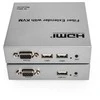 Spacetronik HDMI į optinio pluošto keitiklis SPH-FO11 KVM 4K 60Hz