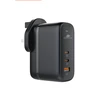 Spacetronik Įkroviklis GaN 65W 2x PD 2x USB-C USB QC EU JK JAV