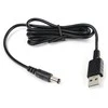 Spacetronik Kabelis adapter zasilania su USB na DC 2.1/5.5 100cm