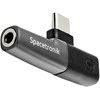 Spacetronik Kabelio adapteris USB-C ir lizdas 3,5 mm su USB-C SPU-A28