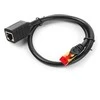 Spacetronik Kabelis LAN ilgintuvas CAT7 juoda 1m