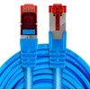 Spacetronik Kabelis RJ45 CAT 6 S/FTP AWG27 LSZH mėlyna 25m
