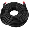 Spacetronik RJ45 CAT 6 U/UTP AWG24 kabelis, juodas, 20 m