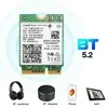 Spacetronik AX211 WiFi 6e BT Intel Dual Band tinklo plokštė