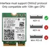 Spacetronik AX211 WiFi 6e BT Intel Dual Band tinklo plokštė