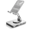Spacetronik Kelių prievadų USB-C 10in1 telefono stovas SPE-PB03