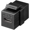 Spacetronik Złącze Keystone przedłużenie kabla USB-C juoda WT