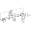 Spacetronik Išplėtimo laikiklis 2 VESA SPP-020B monitoriams