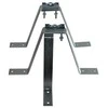 Spacetronik 50cm sieninis stiebo laikiklis su atrama - 2 vnt