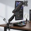 Spacetronik Laikiklis na monitorius SPASS110B su portami USB