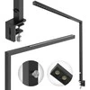 Spacetronik GLOW D22 Pro šoninė LED stalinė lempa, juoda