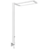 Spacetronik GLOW D24 Pro baltas kampinis LED stalinis šviestuvas