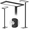 Spacetronik GLOW D24 Pro juodas kampinis LED toršeras