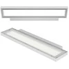 Spacetronik GLOW D24 Pro baltas biuro sieninis šviestuvas