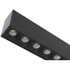 Spacetronik GLOW D22 Pro paviršinio montavimo LED lubinis šviestuvas, juodas