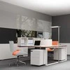 Spacetronik Pastatomas LED toršeras GLOW D20 sidabrinis