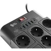 Spacetronik Maitinimo blokas 13xAC 4xUSB 2xUSB-C