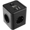 Spacetronik Maitinimo blokas 4xAC 2xUSB 1xUSB-C SPS-C03B