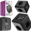 Spacetronik Maitinimo blokas 4xAC 2xUSB 1xUSB-C SPS-C03B