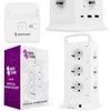 Spacetronik Bokštinis maitinimo blokas 12xAC 2xUSB 1xUSB-C W