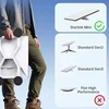 Spacetronik uchwyt magnetyczny do Starlink Mini balta