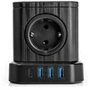 Spacetronik Maitinimo juosta 5xAC 3xUSB 1xUSB-C SPS-C02B