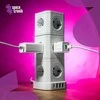 Spacetronik Maitinimo juostos kubas 5xAC SPS-C01B