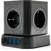 Spacetronik Maitinimo juostos rinkinys 13AC 3USB 1USB-C SPS-CS01B
