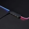 Spacetronik RGB daugiasluoksnis kilimėlis su USB šakotuvu 80x30cm