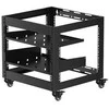 Spacetronik Mobilus serverių stelažas 19" Open Rack Pro-7U