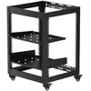 Spacetronik Mobilus serverių stelažas 19" Open Rack Pro-12U