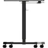 Spacetronik Mobilus stalas su ratukais SPR-BUDDY-11 Juodas SPR-B