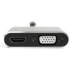 Spacetronik Daugiaprievadis USB-C su HDMI + VGA SPU-M11