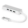 Spacetronik Daugiaportis USB į 3 USB + RJ45 SPU-M06 sidabrinis