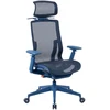 Ergonominė tinklinė biuro kėdė Spacetronik SPC-CLOUD-02, tamsiai mėlyna, 3D porankiai