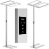 Spacetronik GLOW D24 Pro Auto dvigubas toršeras, baltas