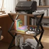 Spacetronik Laisvai pastatoma grindų lentyna ant ratukų SPC114BR