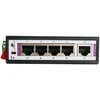 Šakotuvas Spacetronik Pramoninis PoE jungiklis 4x 10/100M + 1x RJ45 Uplink