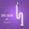 Spacetronik Kabelio kreiptuvas su rankena SPK-181W 130cm