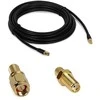 Spacetronik Antenos kabelis SMA kištukas SMA lizdas LMR240 3m