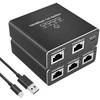 Šakotuvas Spacetronik RJ45 1–4 eterneto skirstytuvas SP-SG104 Gigabit