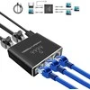 Spacetronik RJ45 1–4 eterneto skirstytuvas SP-SG104 Gigabit