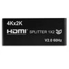 Spacetronik 1x2 SPH-RS102_V20 4K 60 Hz HDR HDMI skirstytuvas