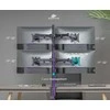 Keturių monitorių laikiklis Spacetronik SPA-140 SPA1