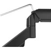 Spacetronik SPAG122 dviejų monitorių laikiklis su SPAG1 USB prievadais